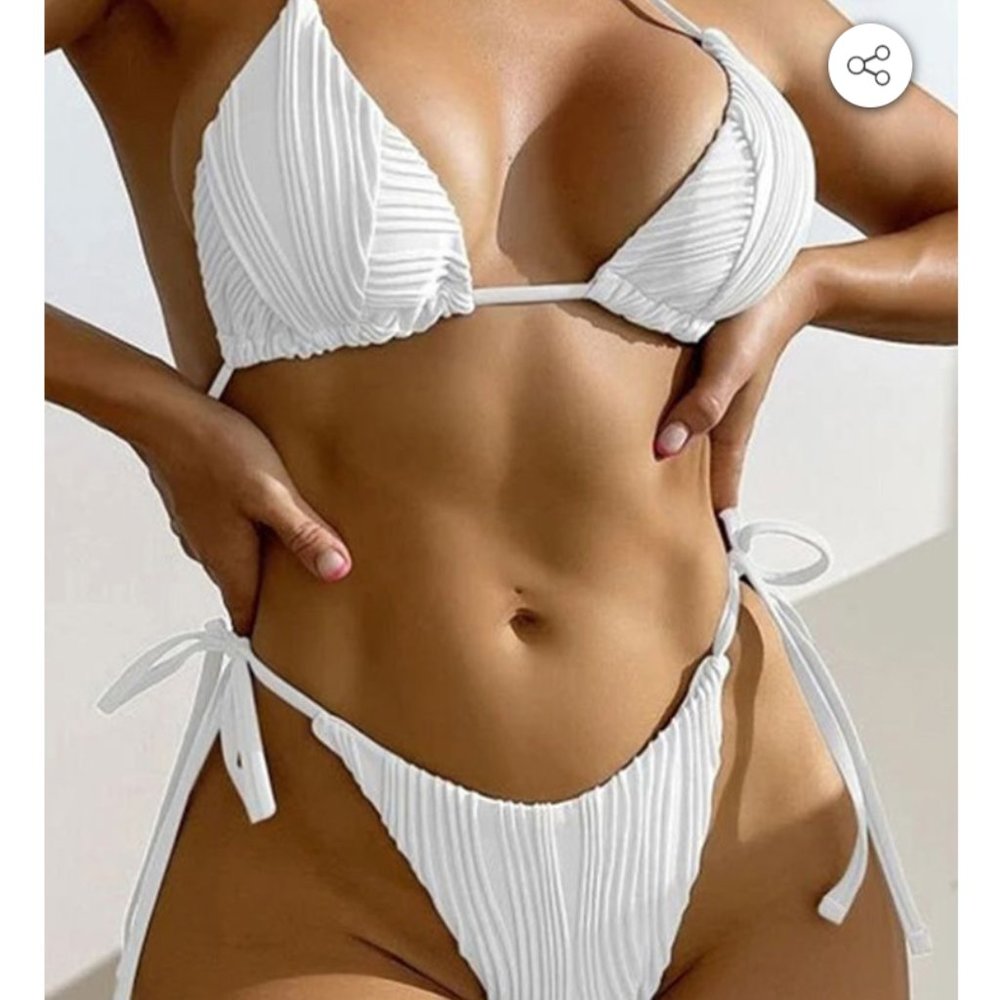 White Bathing Suit